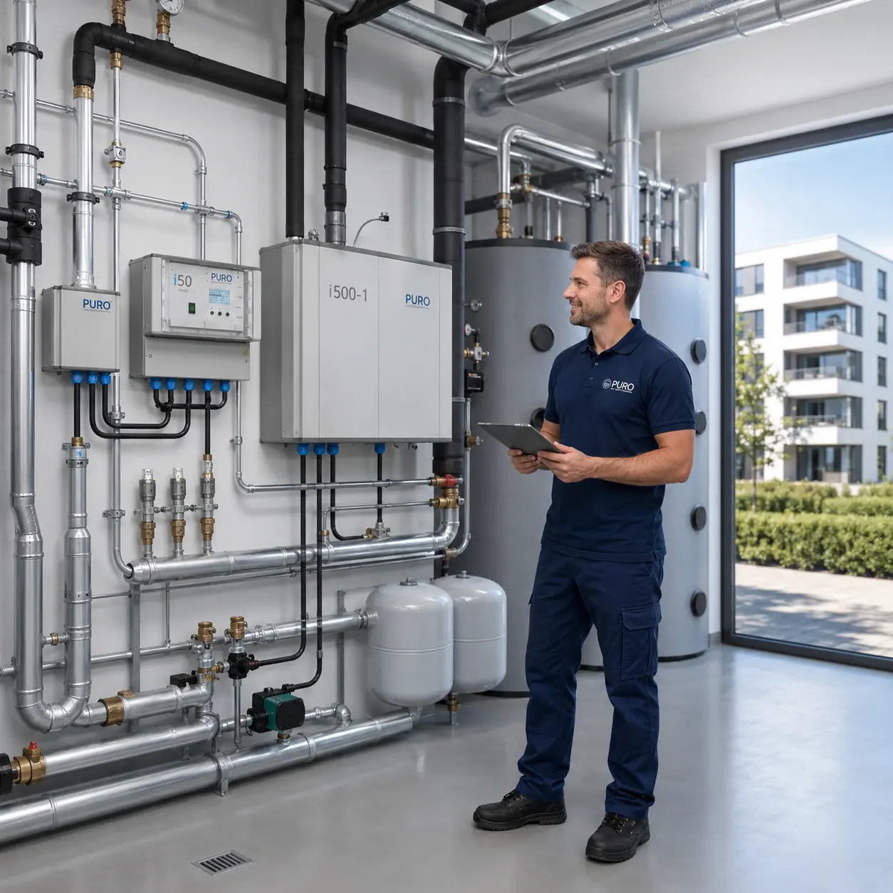 Boiler und Warmwasserspeicher entkalken: Kalkablagerungen am Heizstab und Vorbeugung mit PURO Kalkschutz